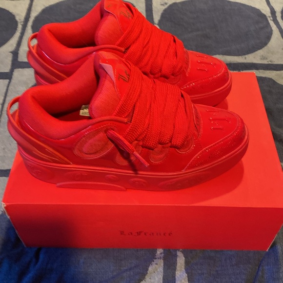 Puma la France amour red size 10 - Picture 3 of 7